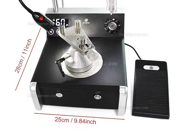 TJJ HP632 dental fr&auml;sger&auml;t, zahntechnik parallelometer mit b&uuml;rstenlosem gleichstrommotor